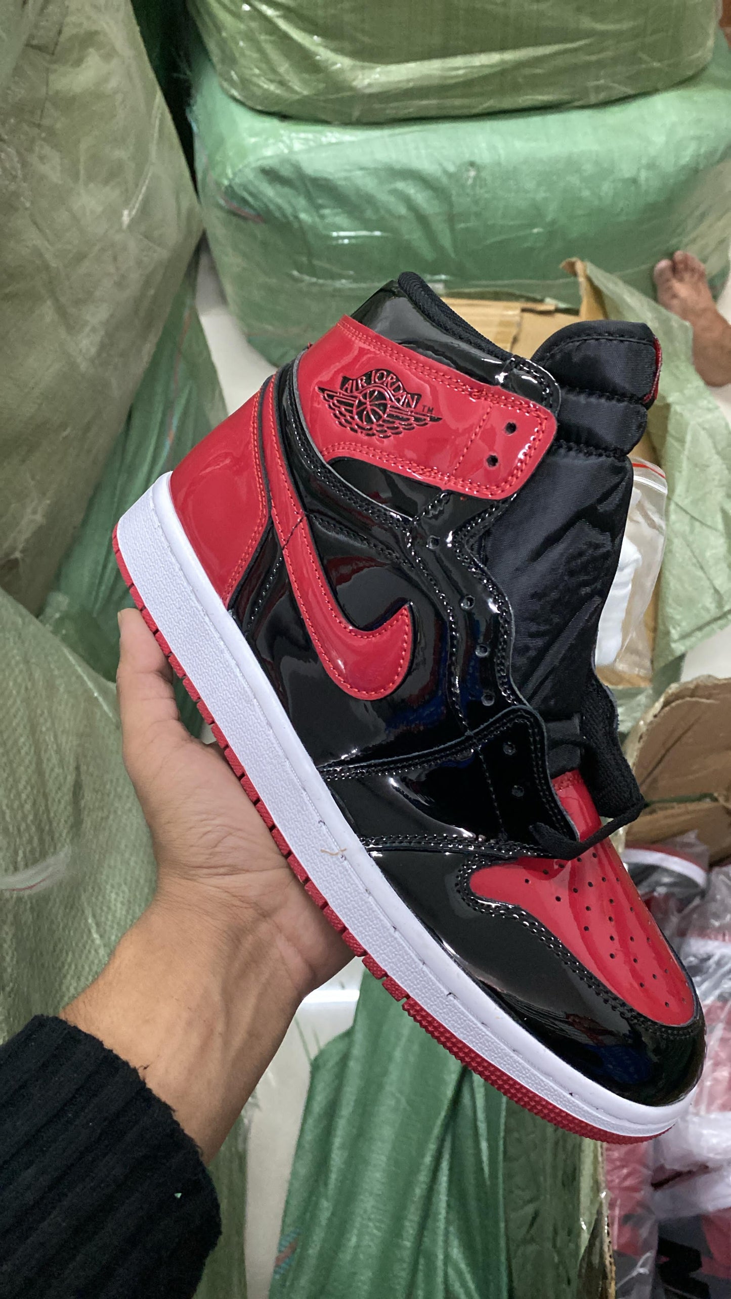 AJ1 High “  Bred patent”
