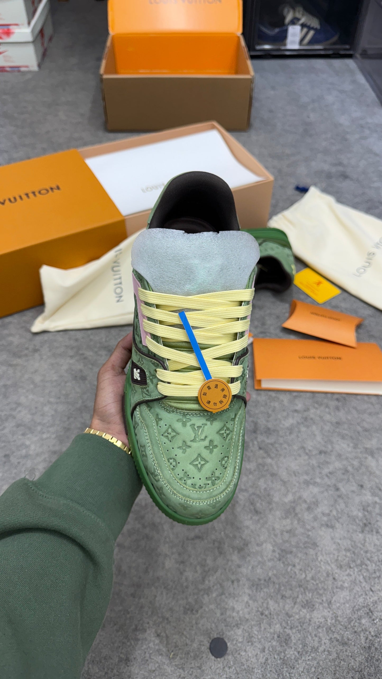 Louis Vuitton x Tyler The Creator 2024 Trainer 'Green' (UA)