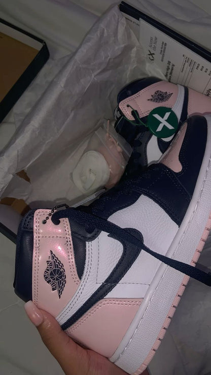 AJ1 High 'BubbleGum' (womens)💗