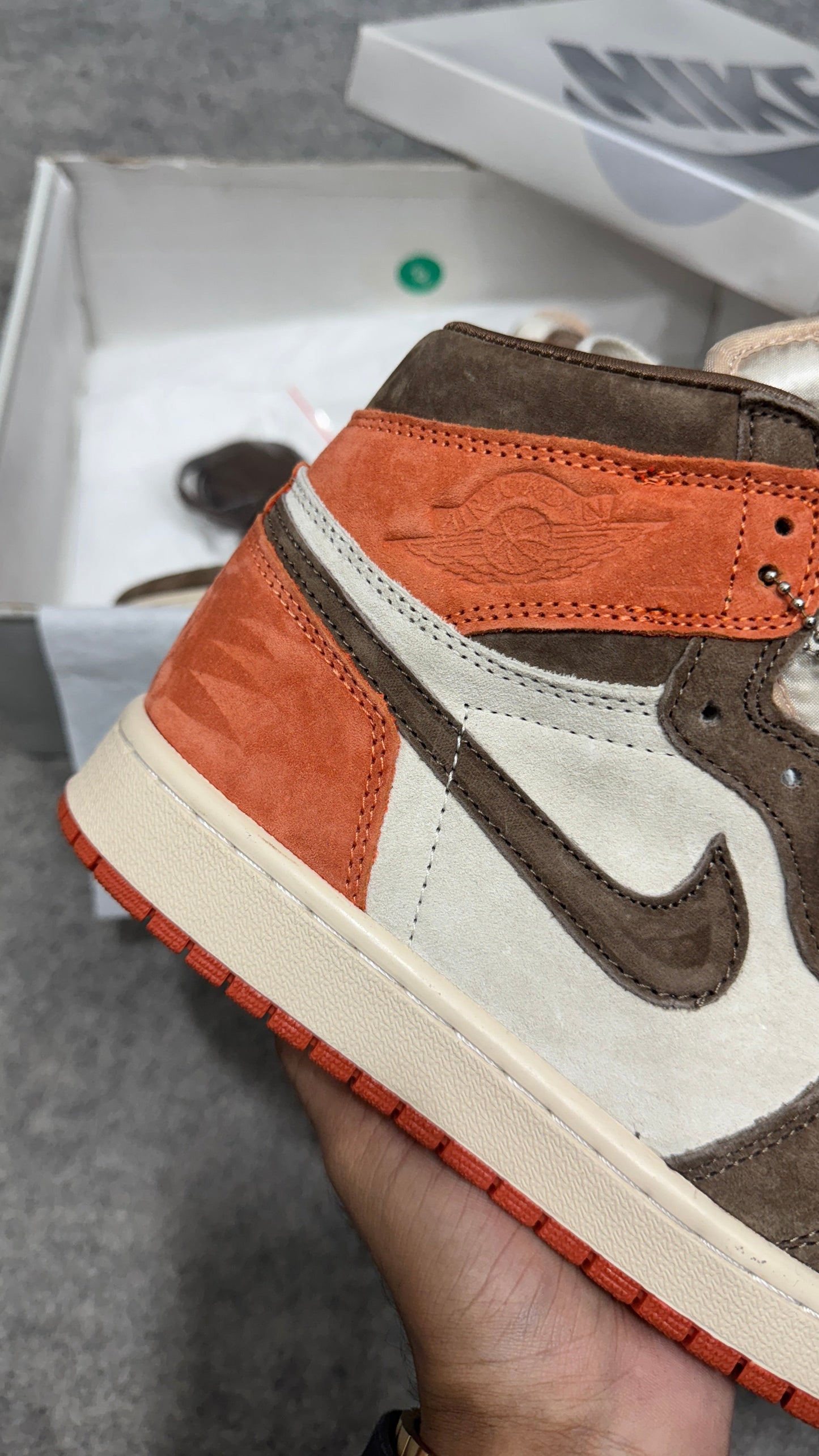 AJ 1 High 'Dusted Clay' (UA)