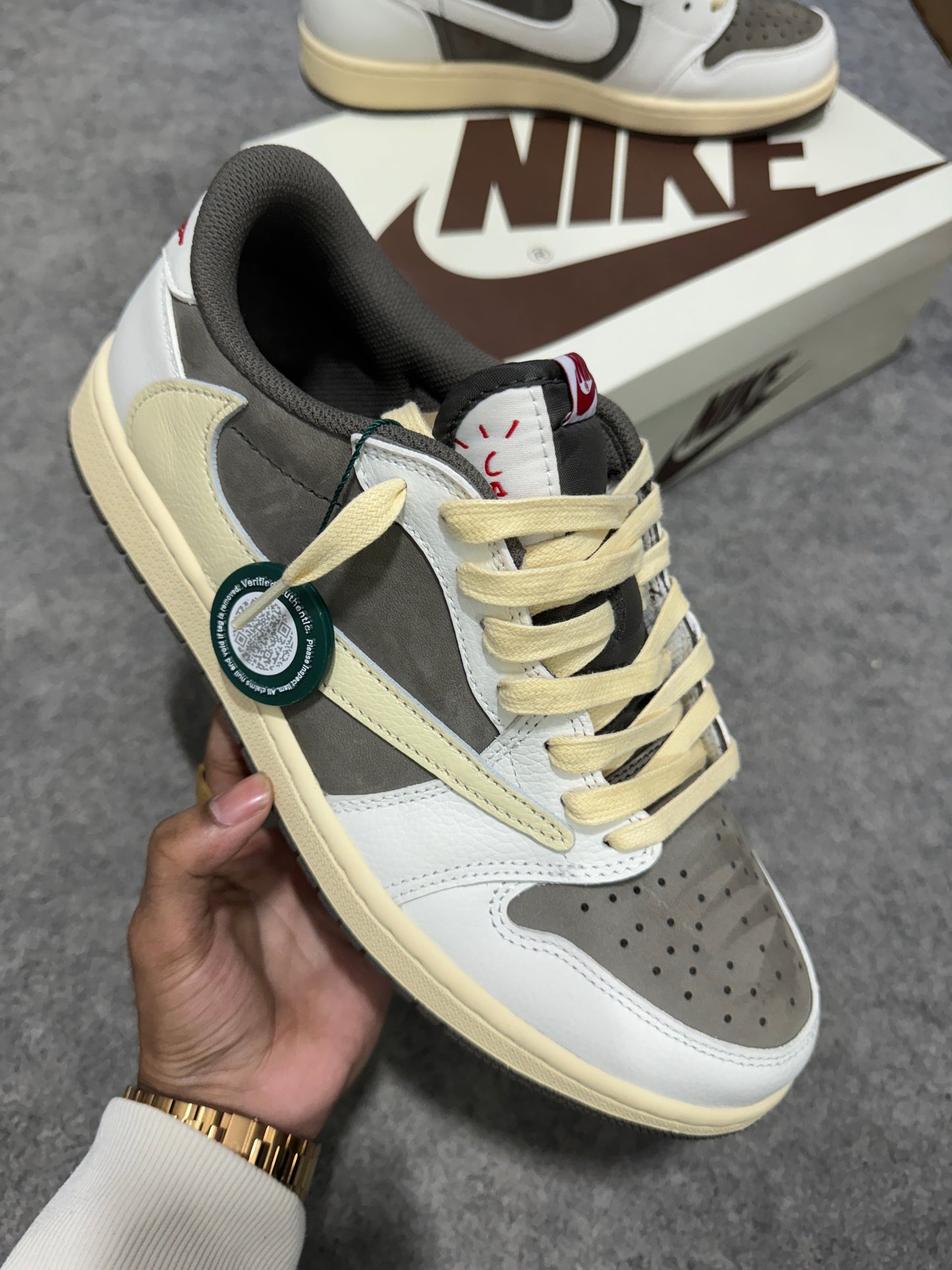 AJ 1 Low x Travis Scott 'Reverse Mocha' (UA)