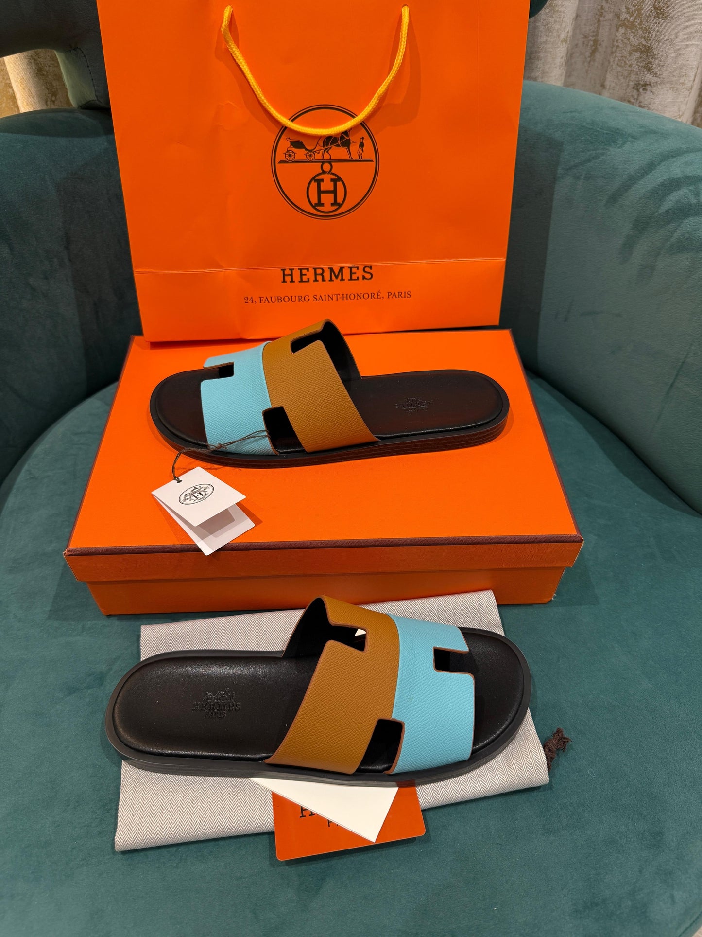 Hermes IZMIR Slide 'DOUBLE  TONE”