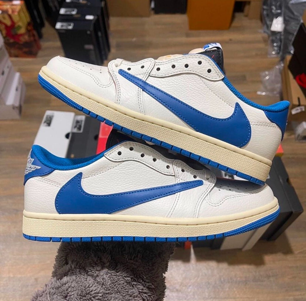 AJ 1 Low X TRAVIS “LOW HEAT OFF”