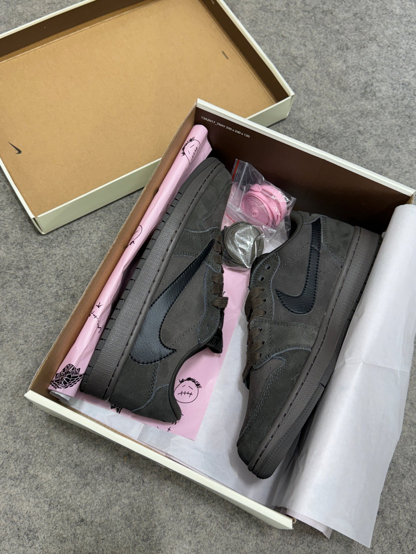 AJ1 Low x Travis Scott 'VELVET BROWN'🤎