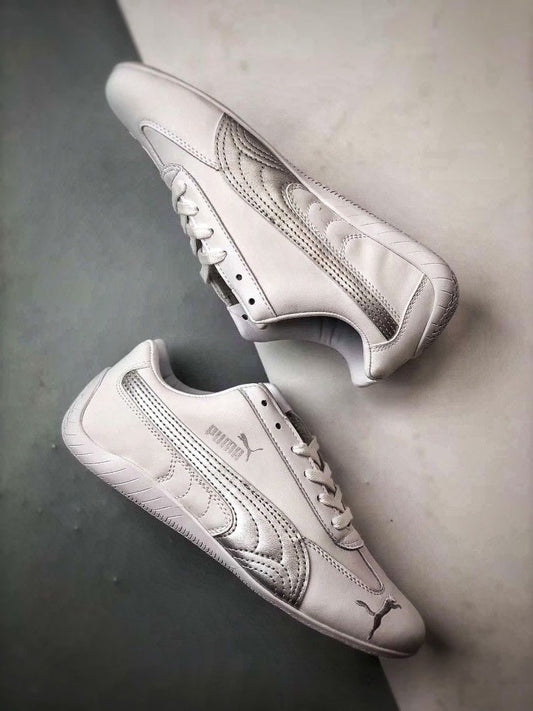 Puma speedcat  leather white/silver👟🔥