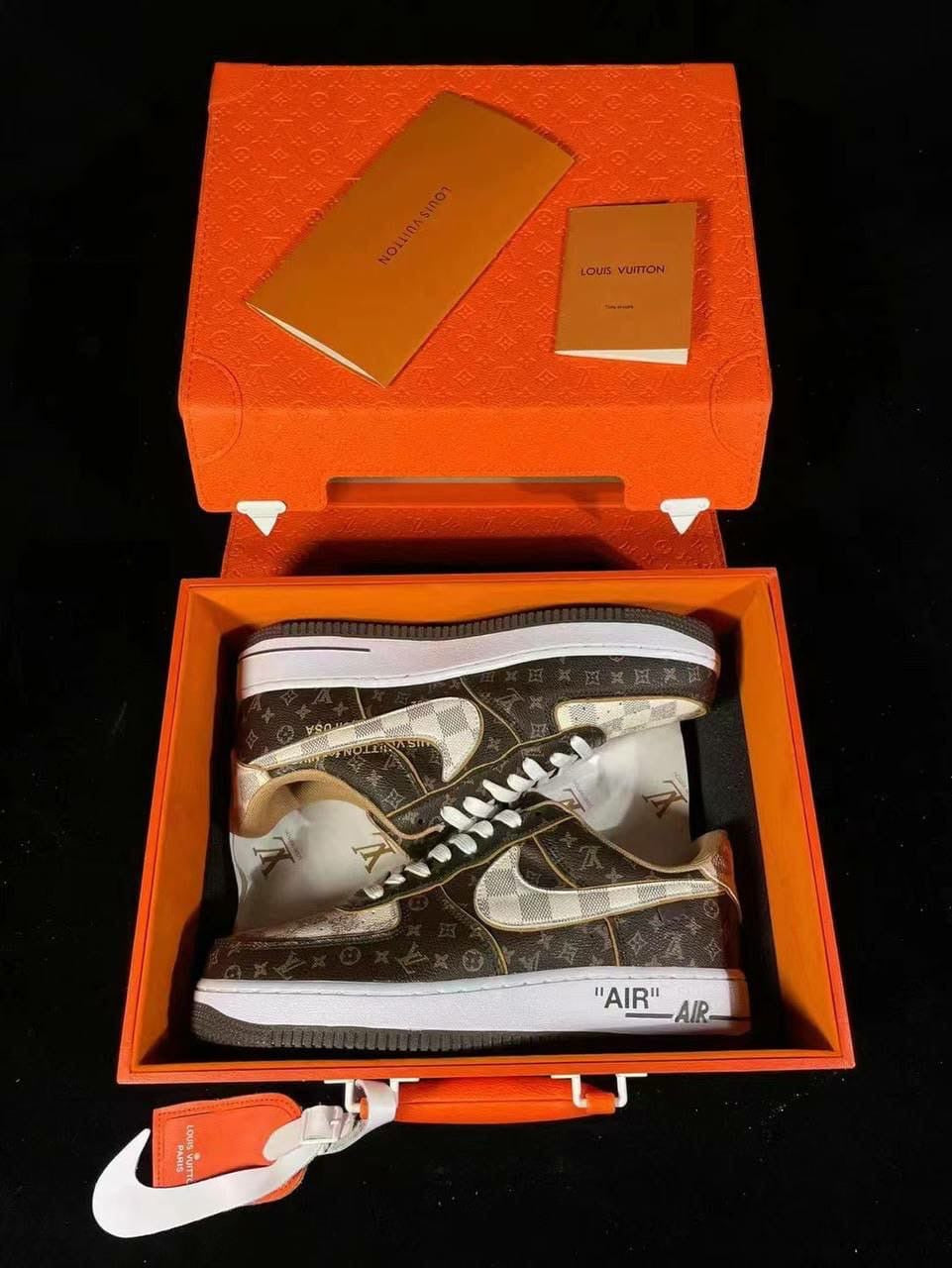 Air Force 1 x Louis Vuitton 'Monogram Brown' (UA)