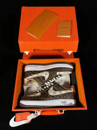 Air Force 1 x Louis Vuitton 'Monogram Brown' (UA)