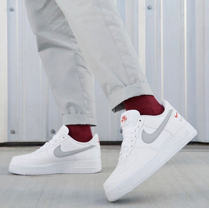 Airforce 1 White Double Swoosh