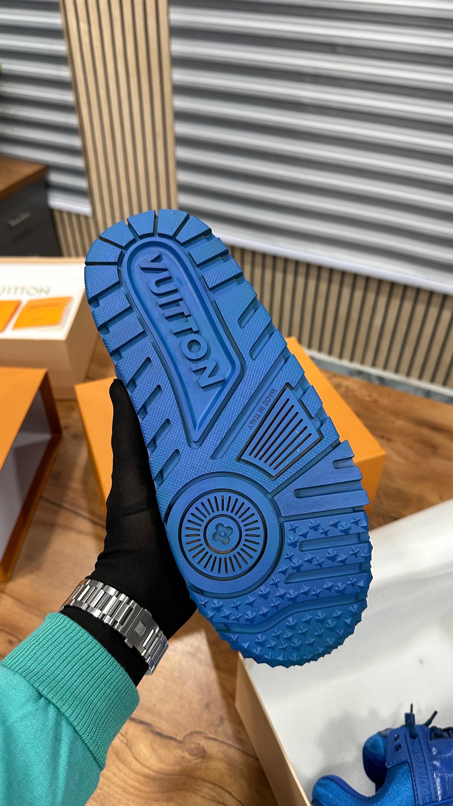 Louis Vuitton Trainer 'BLUE'    {UA}