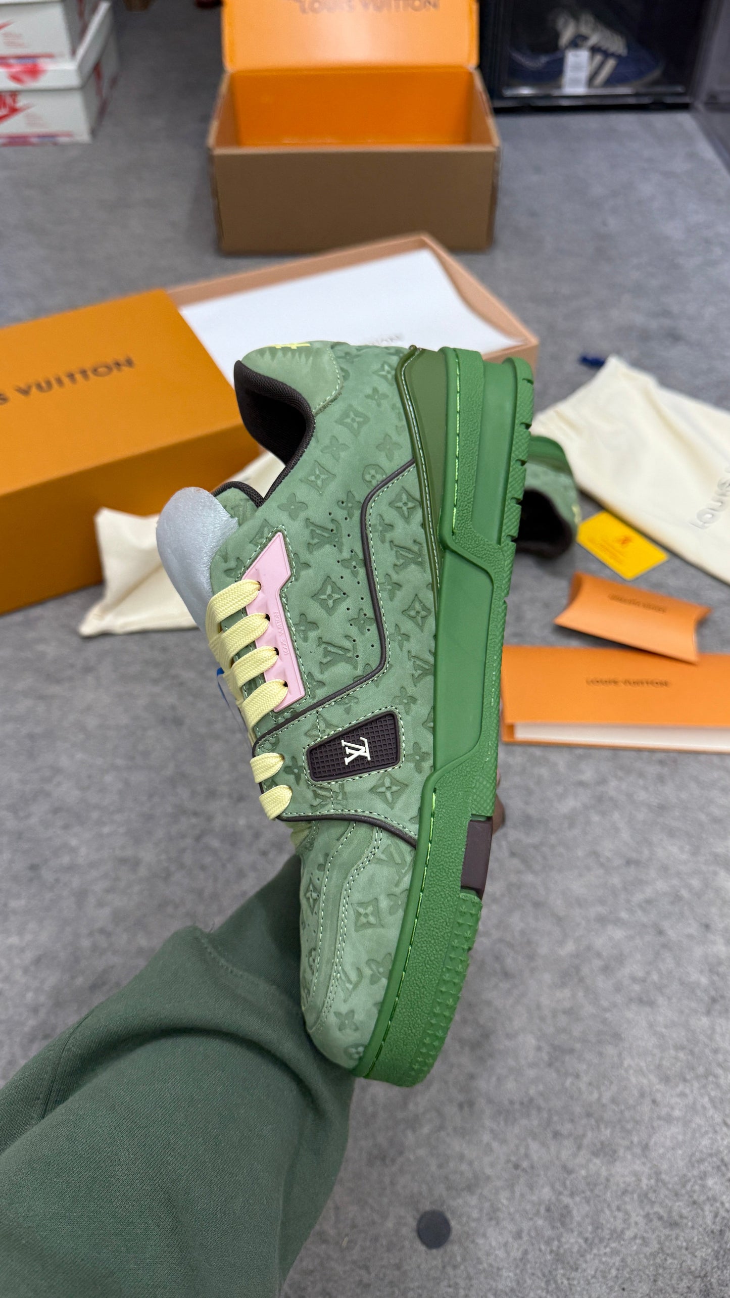 Louis Vuitton x Tyler The Creator 2024 Trainer 'Green' (UA)