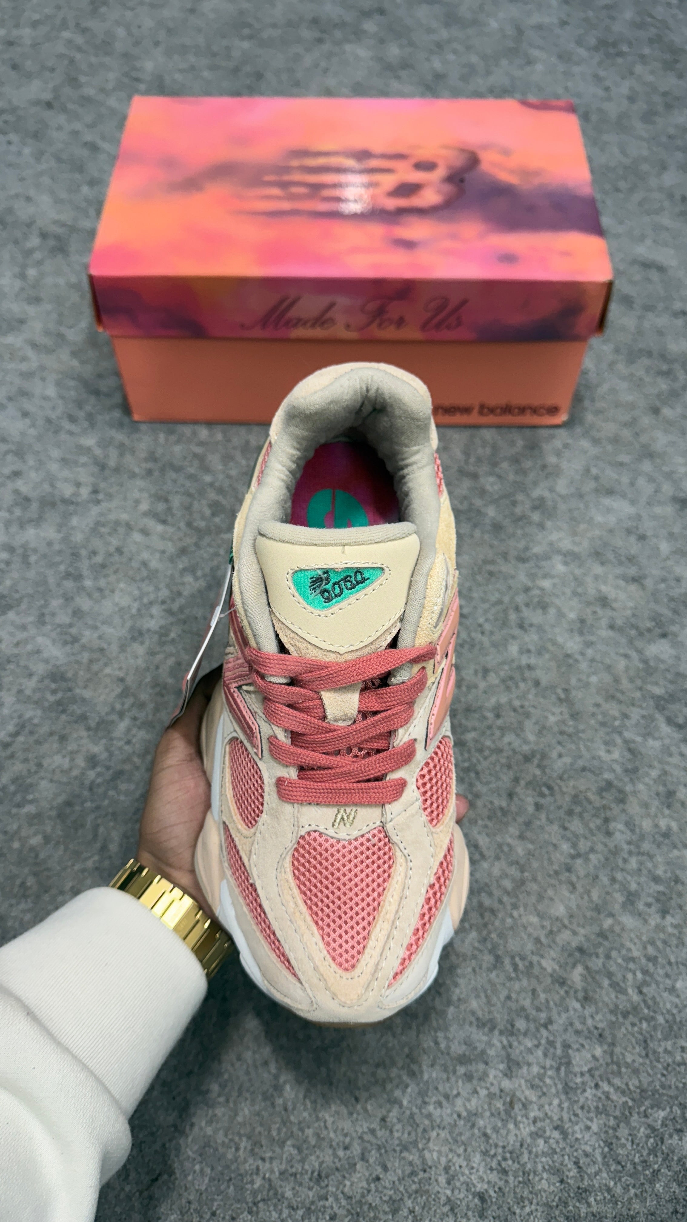💗New Balance x Joe Freshgoods 9060 'Inside Voices Cookie Pink'