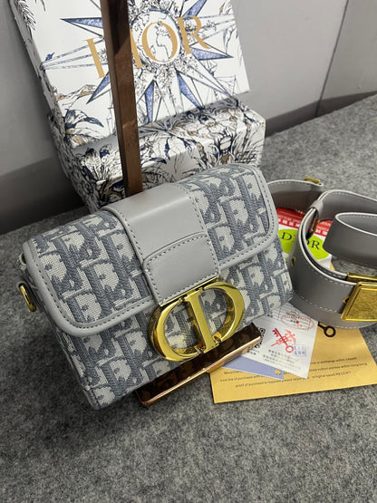 Christian Dior Montaigne Vanity Grey Bag ( Grey)*🩶