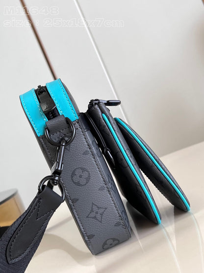 Louis Vuitton LV Virgil Abloh Trio Messenger Multi Crossbody Bag