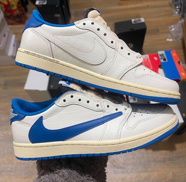AJ 1 Low X TRAVIS “LOW HEAT OFF”