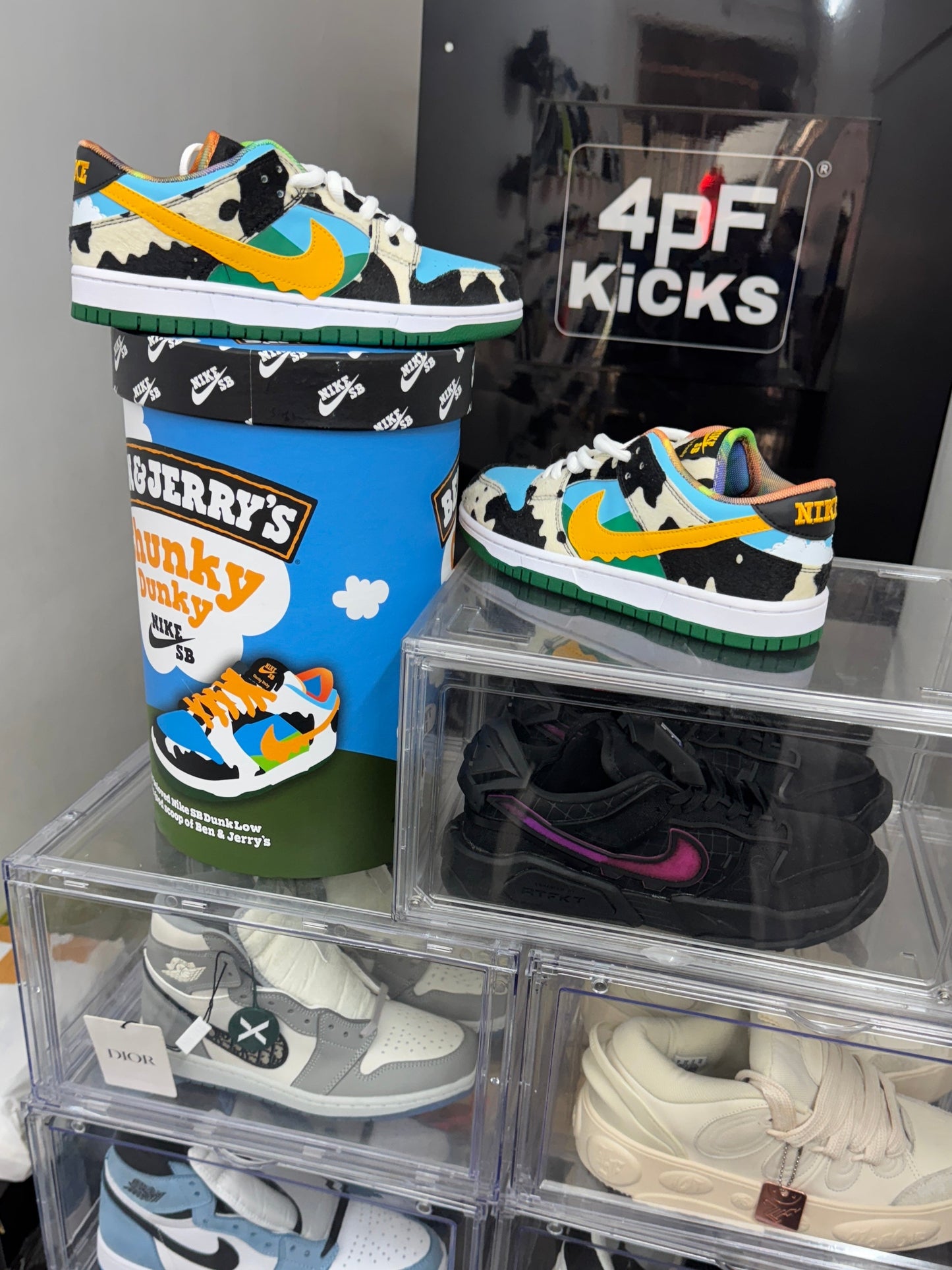 Nike Dunk Low SB x Ben & Jerry's 'Chunky Dunky'(UA)