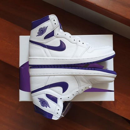 AJ 1 High 'Court Purple' metallic