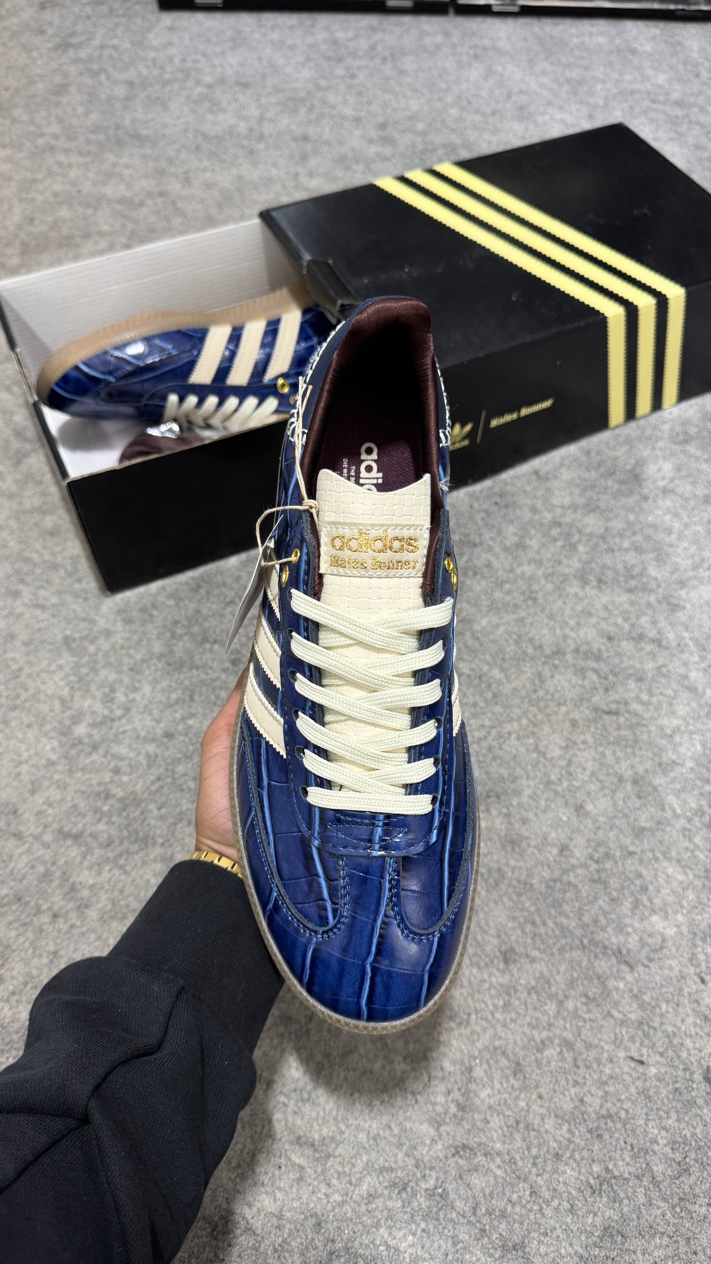ADIDAS SAMBA x WALES Collegiate Navy
