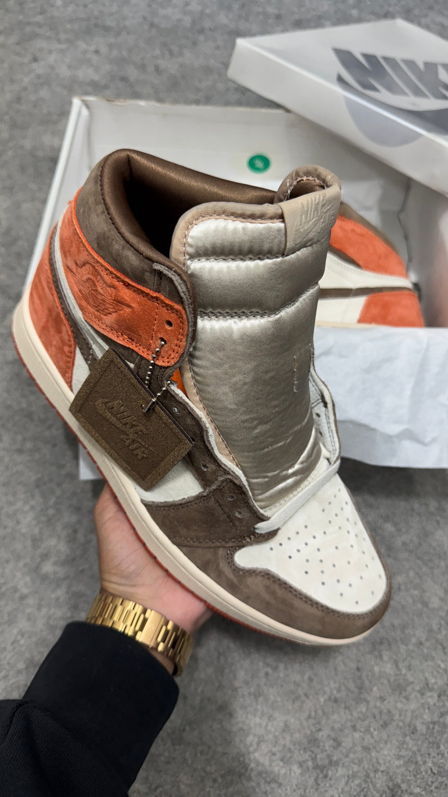 AJ 1 High 'Dusted Clay' (UA)