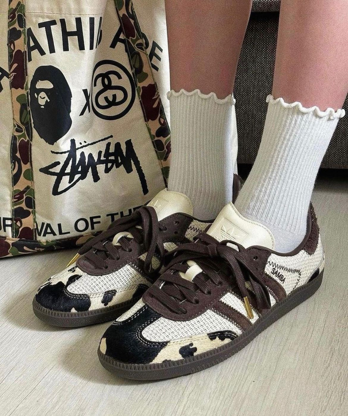 Adidas Samba x Notitle OG 'Cow Print'