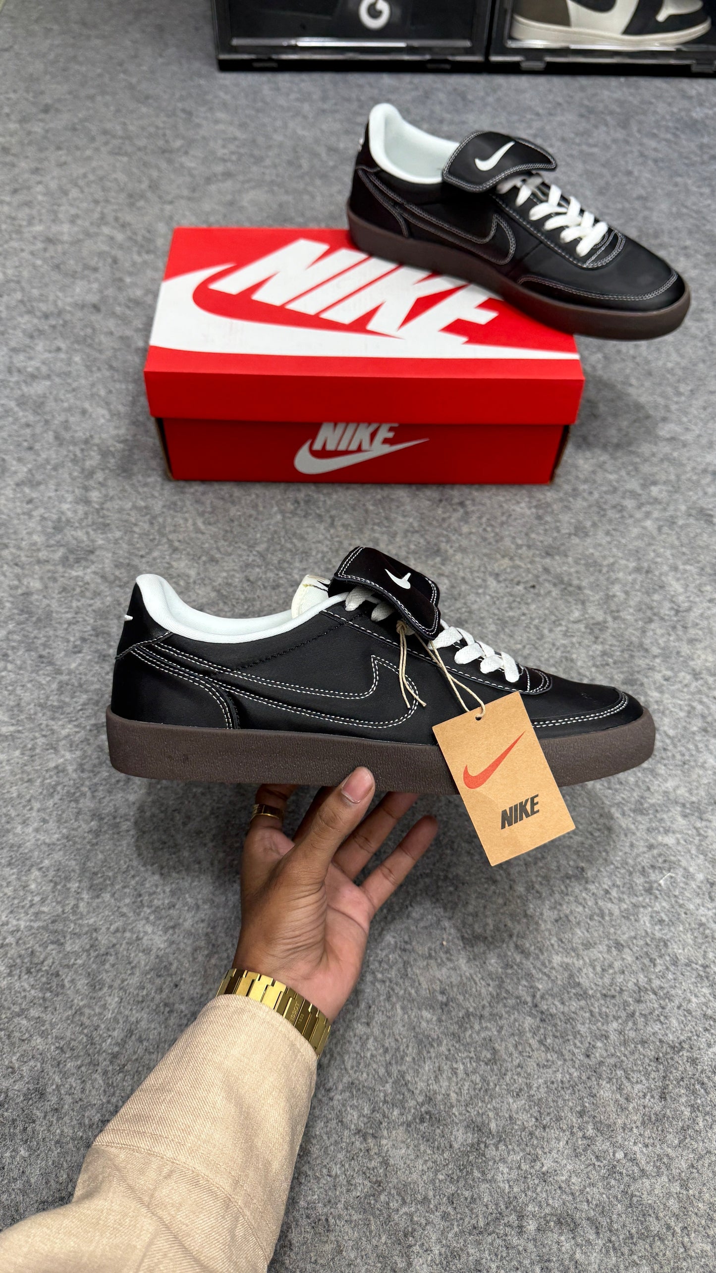 NIKE KILLSHOT 2 PHANTOM BLACK
