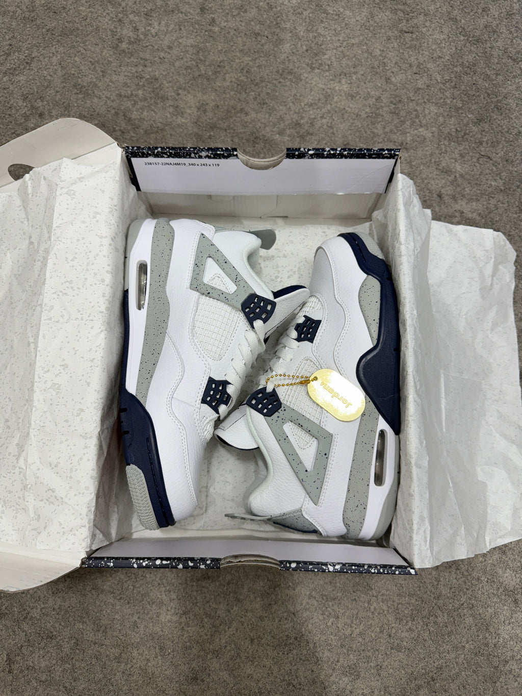 Retro 4 'Midnight Navy'