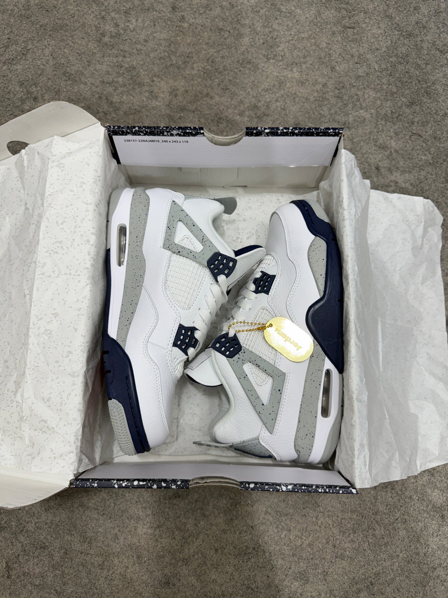 Retro 4 'Midnight Navy'