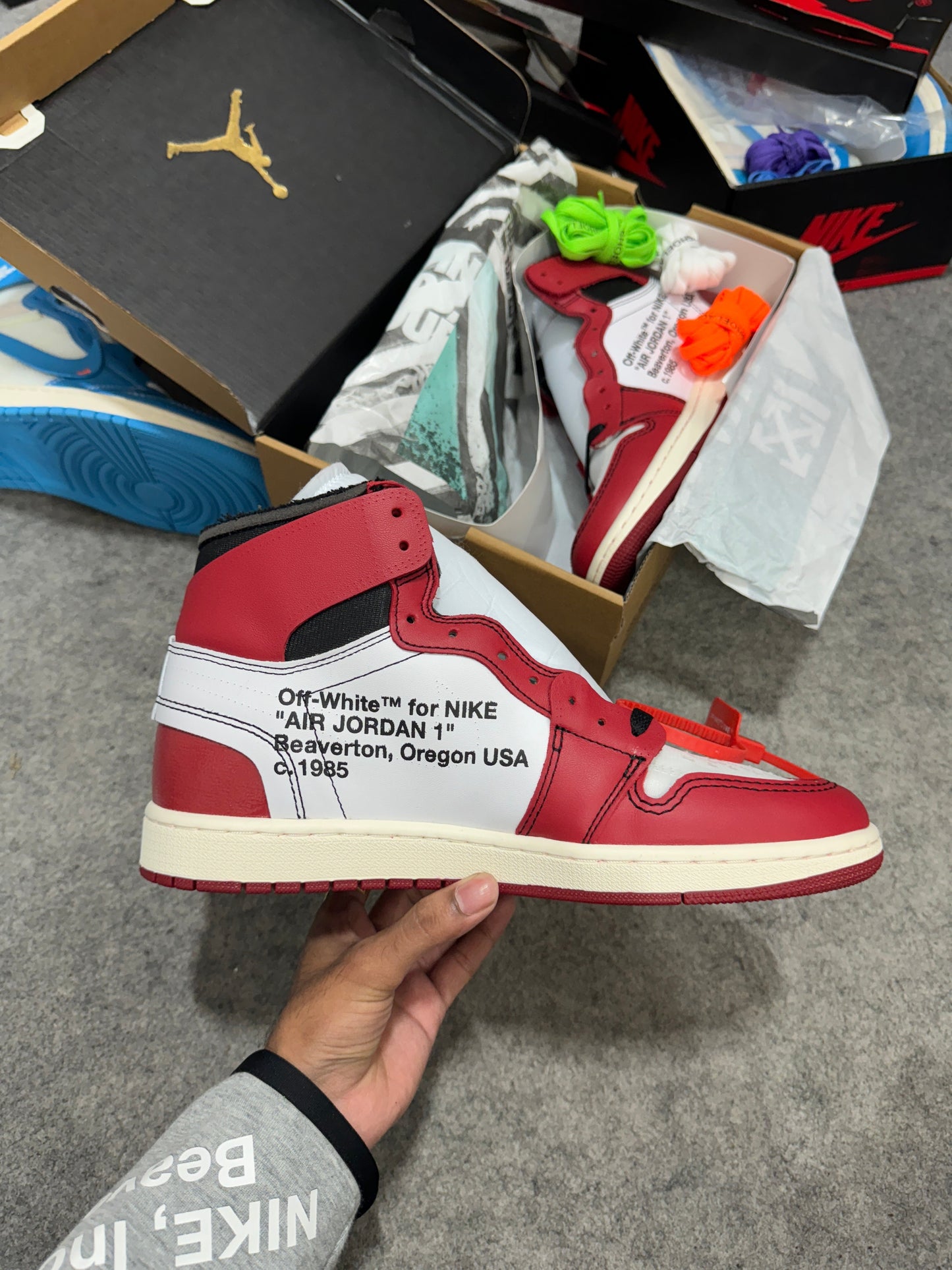 AJ 1 High 'OFF-WHITE CHICAGO' (UA)