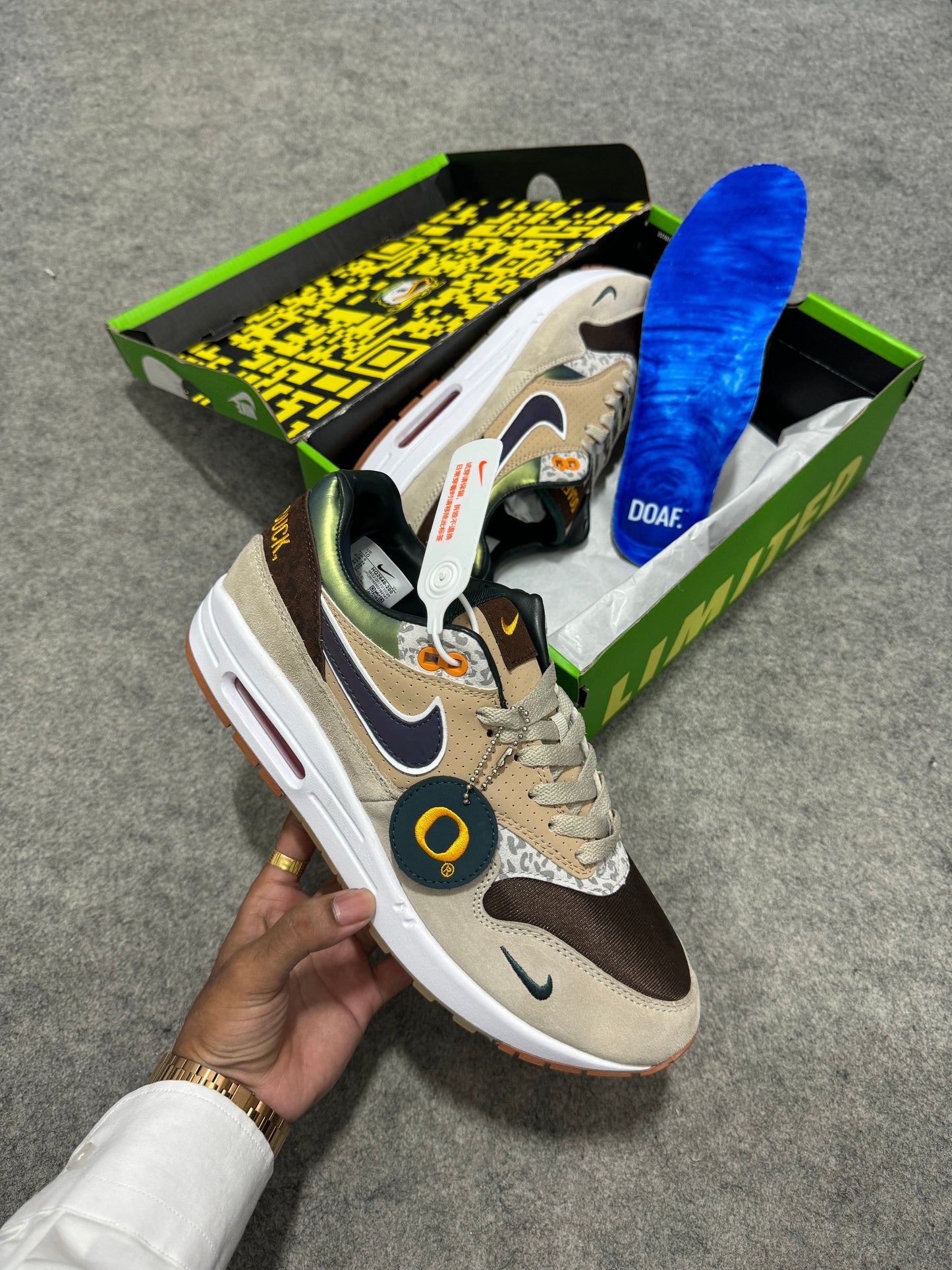 Nike Airmax 1 'university of Oregon'
