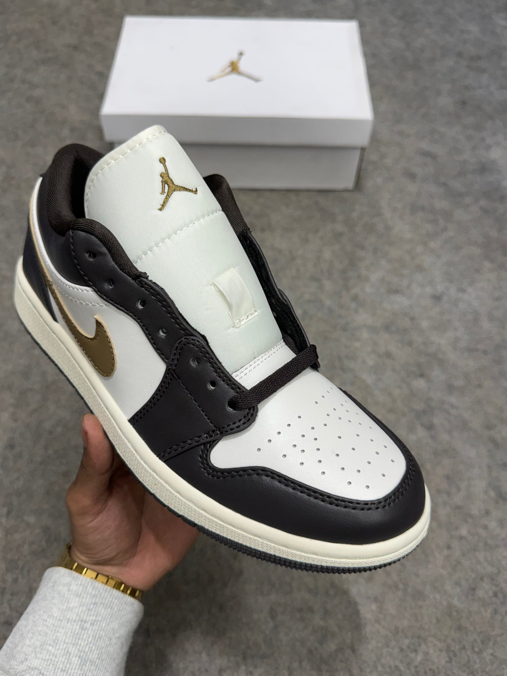 AJ 1 Low 'Shadow Brown'