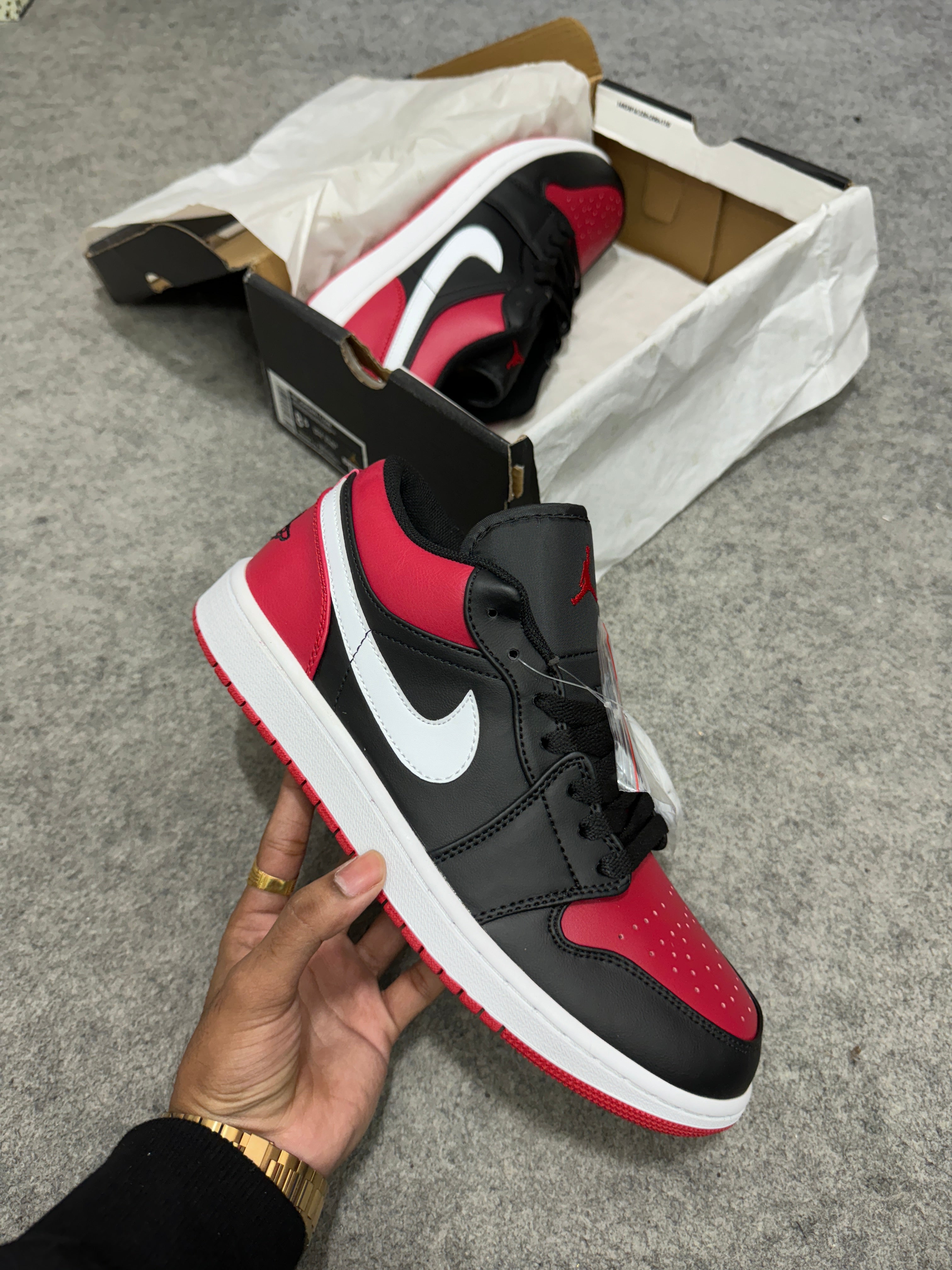AJ 1 Low 'Alternate Bred Toe'