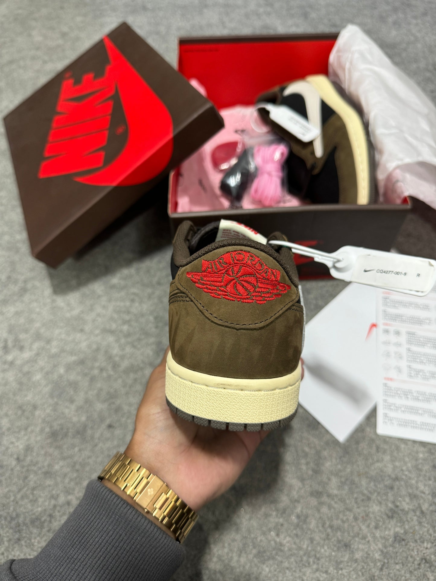 AJ 1 Low x Travis Scott 'Mocha' (UA)