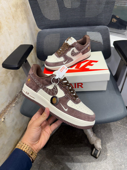 Airforce 1 ( BEIGE BROWN ) 🌶️🔥