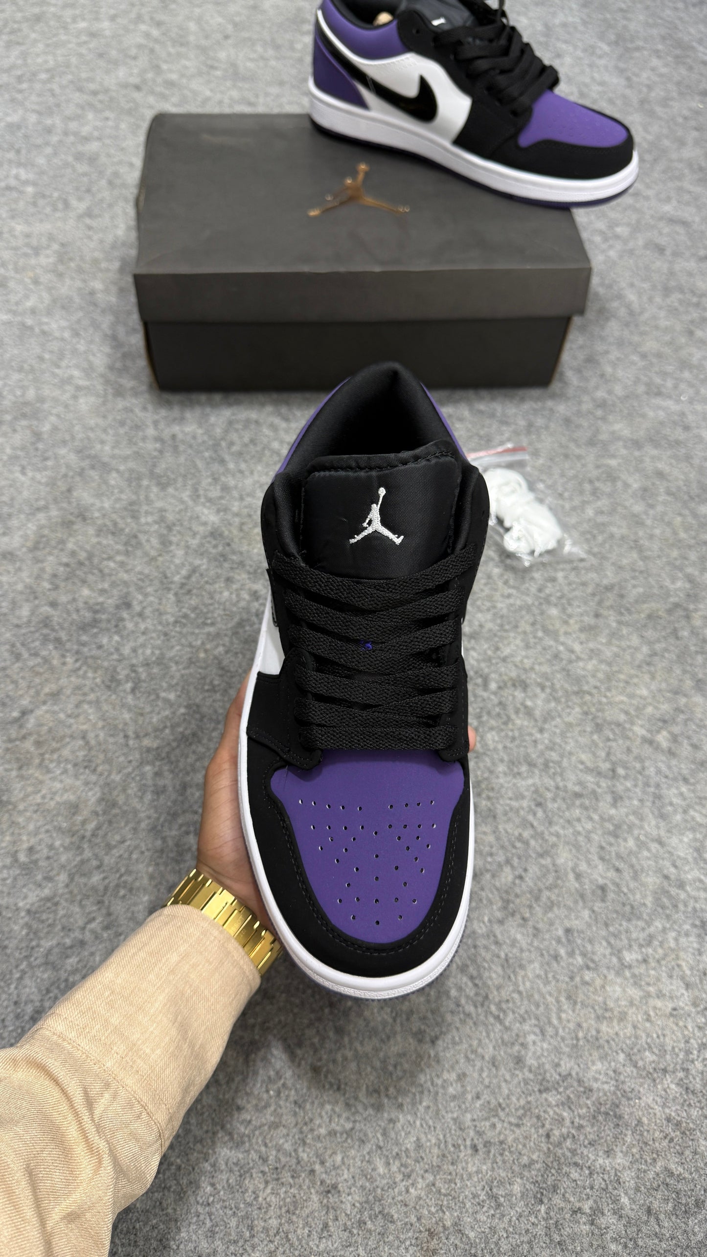 AJ1 Low 'Court Purple'