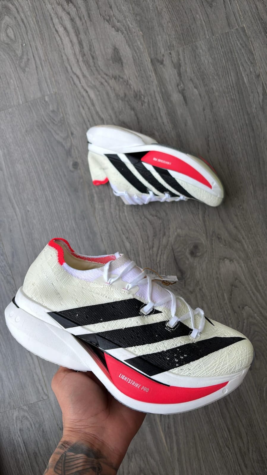 Adidas adizero prime x3 strung Cloud White