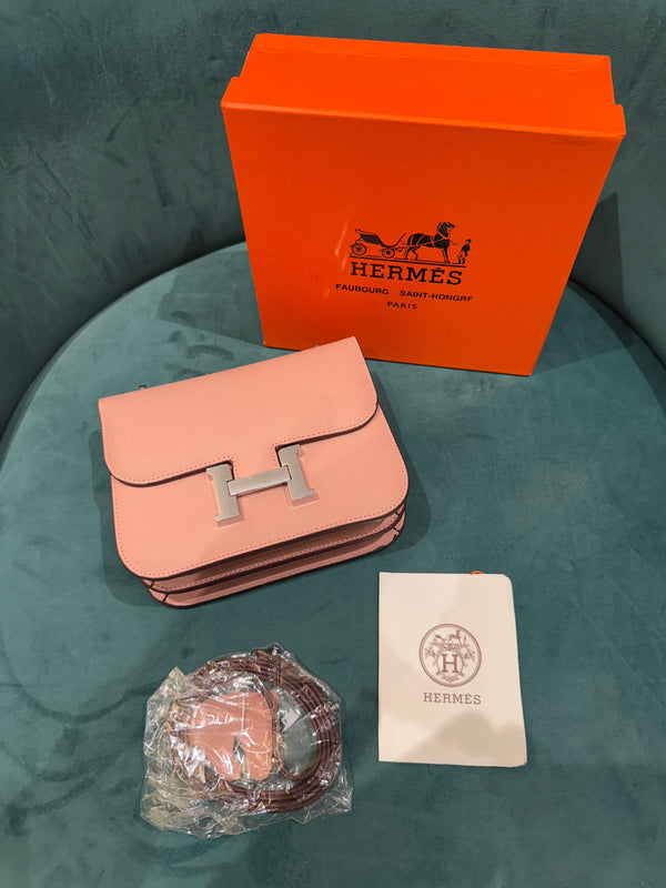 Hermes Constance Slim Epsom Vert