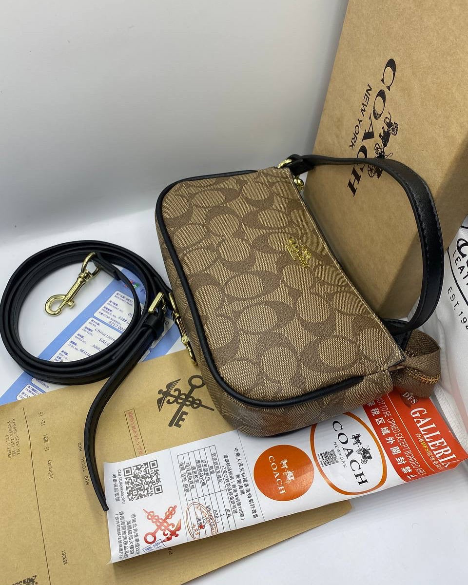 Coach Nolita Apricot Black