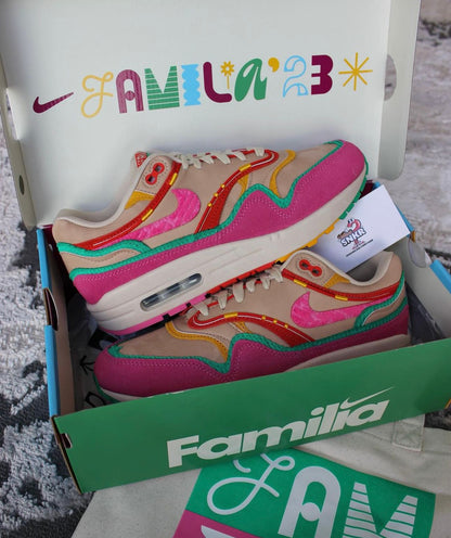 Air Max 1 x Familia 'Pinksicle and Hemp' (womens)