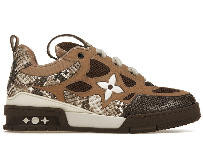 Louis Vuitton Skate 'Brown Snakeskin'