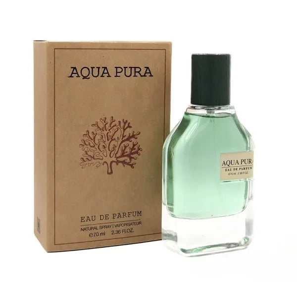 FRAGRANCE WORLD AQUA PURA EAU DE PARFUM 70ML FOR MEN & WOMEN